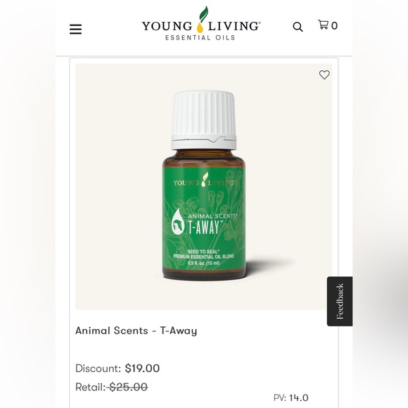 Young Living Other Young Living Animal Scents Taway Essential Oil